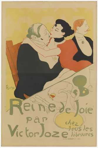 Queen of Joy (Reine de Joie) by Henri de Toulouse-Lautrec, print, 1892