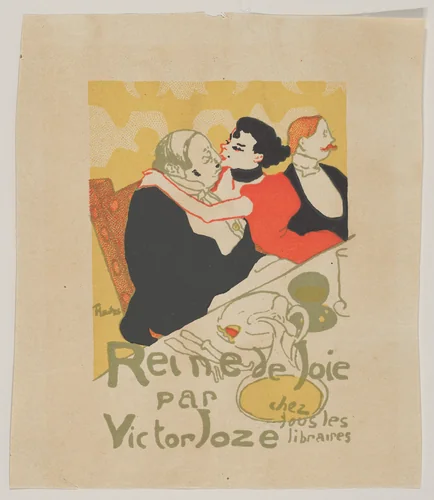 Reine de Joie by Henri de Toulouse-Lautrec, print, 1892