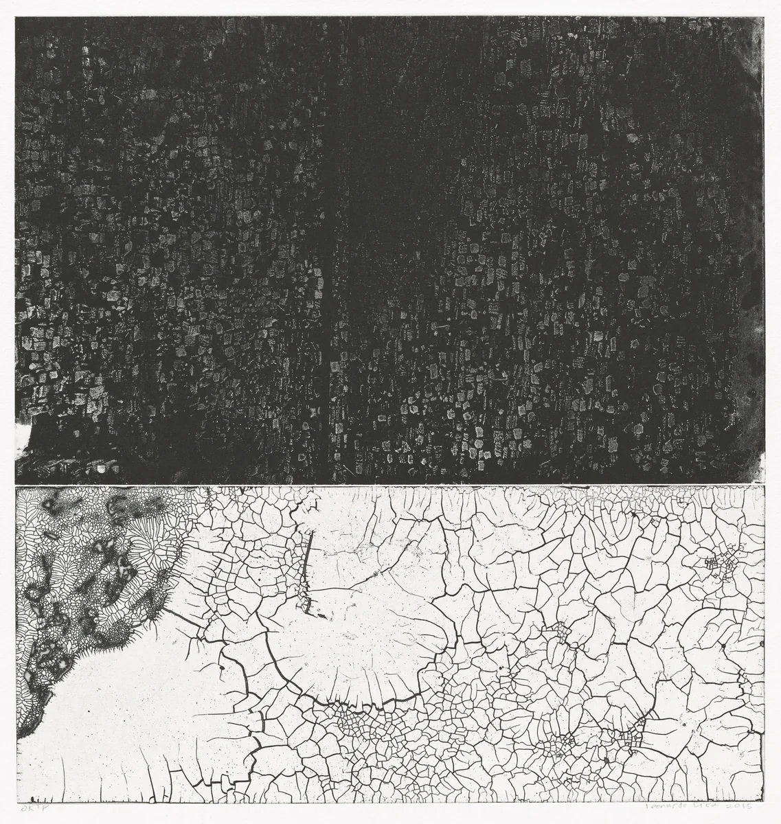 CPP6 by Leonardo Drew, print, 2015