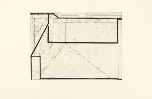 Softground Splay by Richard Diebenkorn, print, 1982