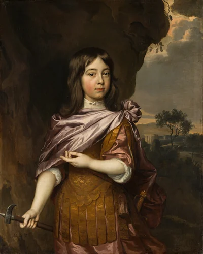 Portrait of Wolfert van Brederode (1649-1679) by Jan Mijtens, painting, 1663