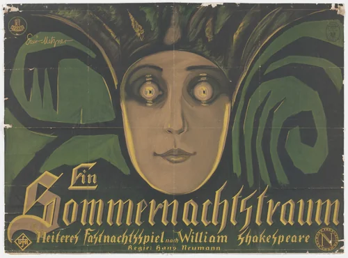 Ein Sommernachtstraum (A Mid-Summer Night's Dream) by Erno Metzner, design, 1925