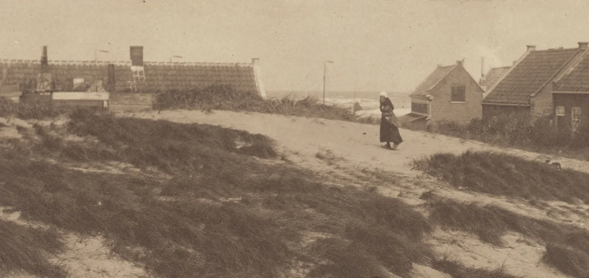 Katwyk Dunes by Alfred Stieglitz, photograph, 1894