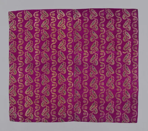 Panel by India, textile, 1801-1900