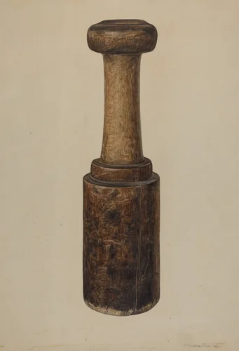 Grape Crusher by Clarence Secor, index of american design, 1939