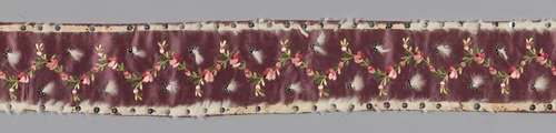 Border by France or Italy, textile, 1701-1800