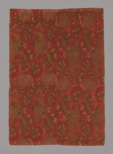 Panel by France or Spain, textile, 1701-1800