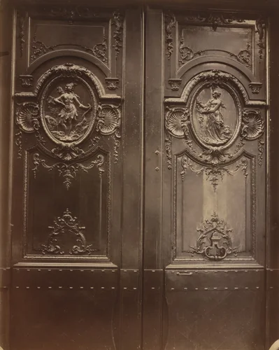 Hôtel de Châteaubriand,120 rue du Bac by Eugène Atget, photograph, 1901