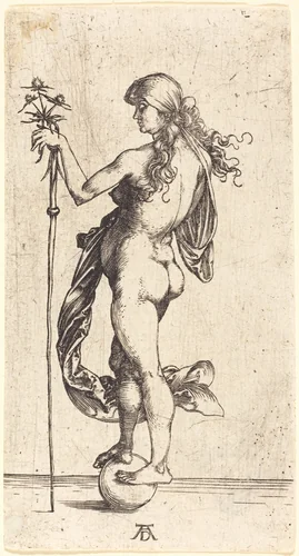 Little Fortune by Albrecht Dürer, print, 1496