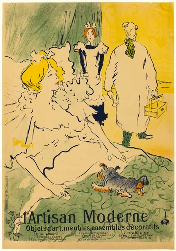 L'Artisan Moderne by Henri de Toulouse-Lautrec, print, 1896