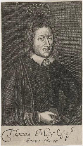 Thomas May, Poet and Historian by Unknown 19th Century, print, 1655