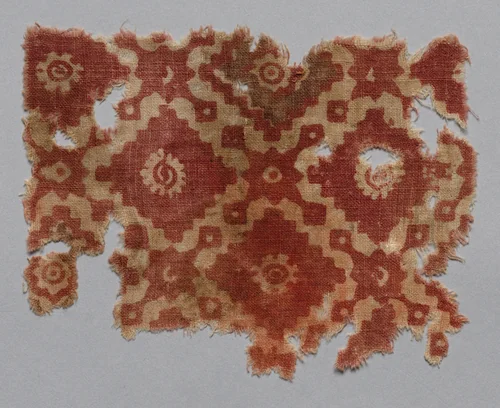 Fragment by Unknown, textile, 1100-1399