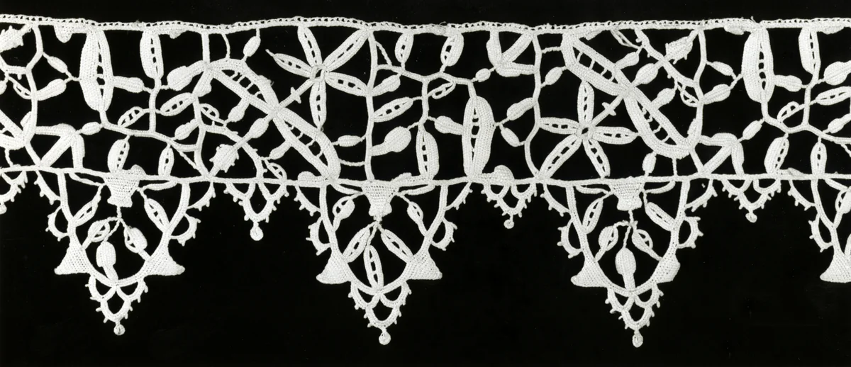 Border (From a Cover) by Italy, textile, 1601-1625