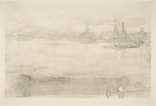 Early Morning by James McNeill Whistler, print, 1878