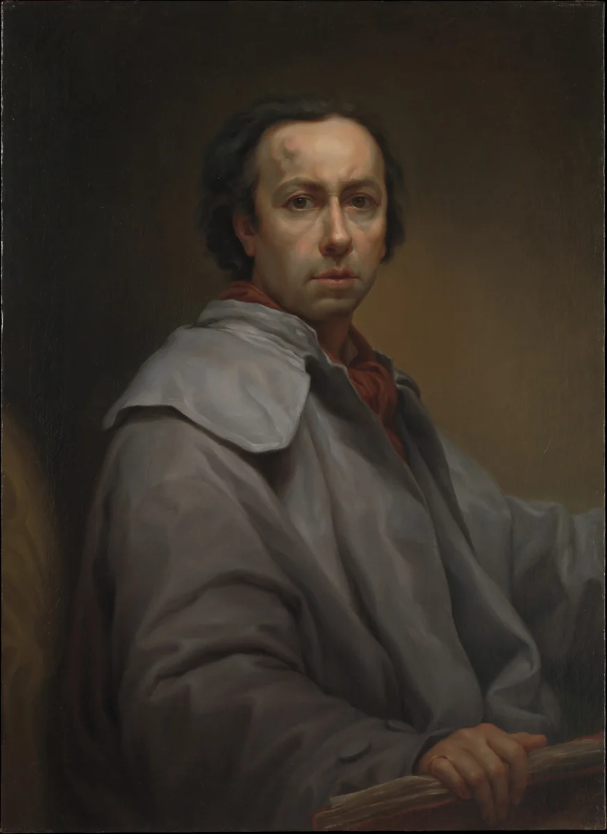 Self-Portrait by Anton Raphael Mengs, painting, 1776