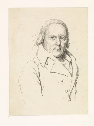 Portret van Cornelis Buys by Jacob Ernst Marcus, print, 1811-1812