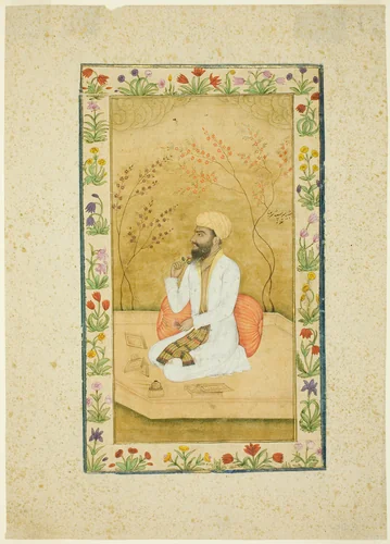 Portrait of an Artist or Scholar by India, painting, 1599-1699