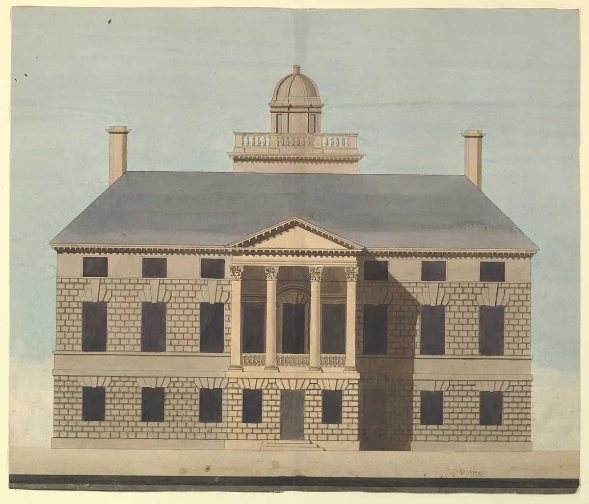 Album of Architectural Sketches and Drawings by Charles James Richardson, book, 1600