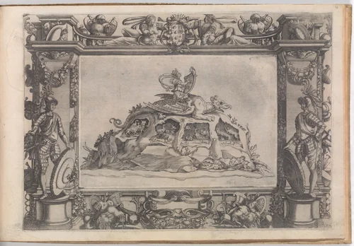 Album with Prints recording the Festivities and Decorations organized in Florence for the 1589 Wedding of Archduke Ferdinand de' Medici and Christine of Lorraine by Bernardo Buontalenti, book, 1589-1592