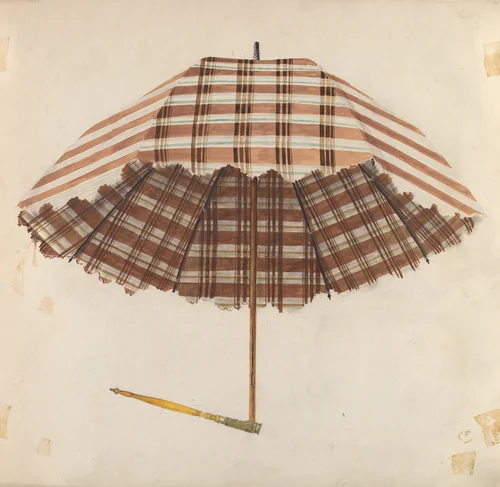 Parasol by J.J. O'Neill, index of american design, 1938