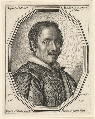 Giovanni Baglione by Ottavio Leoni, print, 1625