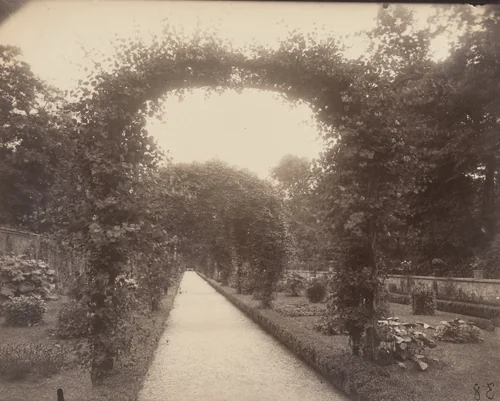 Bagatelle by Eugène Atget, photograph, 1923