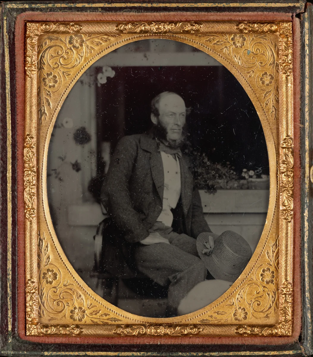 Portrait of a Man by British 19th Century, photograph, 1855-1865