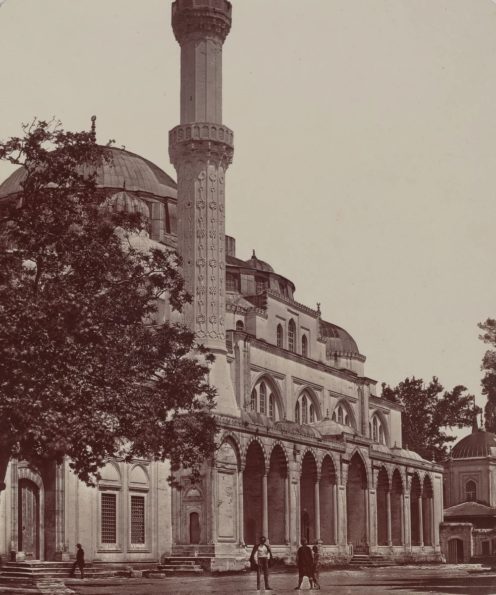 Şehzade Mosque by James Robertson; Felice Beato; Antonio Beato, photograph, 1857