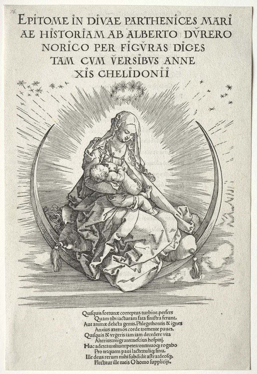 Life of the Virgin: Title Page by Albrecht Dürer, print, 1511