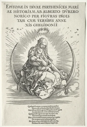 Life of the Virgin: Title Page by Albrecht Dürer, print, 1511
