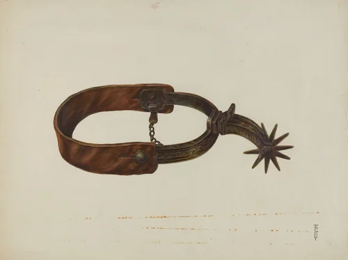 Spur by Gerald Transpota, index of american design, 1937