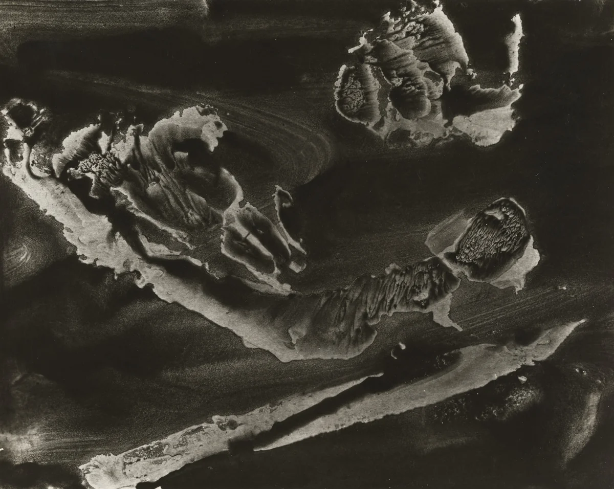 "Il est rare que je trouve le repos dans la nuit car des reves affreux me tourmentent" by Francis Bruguière, photograph, 1936