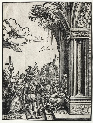 The Massacre of the Innocents by Albrecht Altdorfer, print, 1511