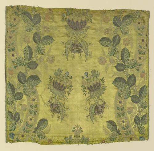 Fragment by England or France, textile, 1715-1729