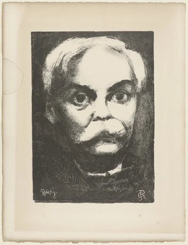 Léon Bloy by Georges Rouault, print, 1926