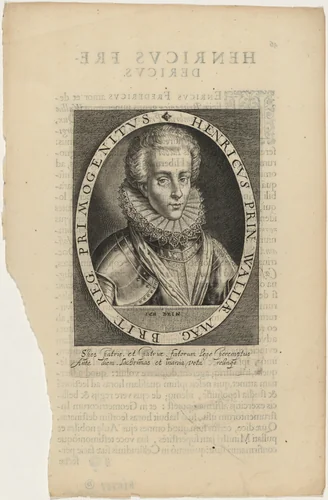 Henry Frederick, Prince of Wales by Magdalena van de Passe
Willem de Passe, print, 1620