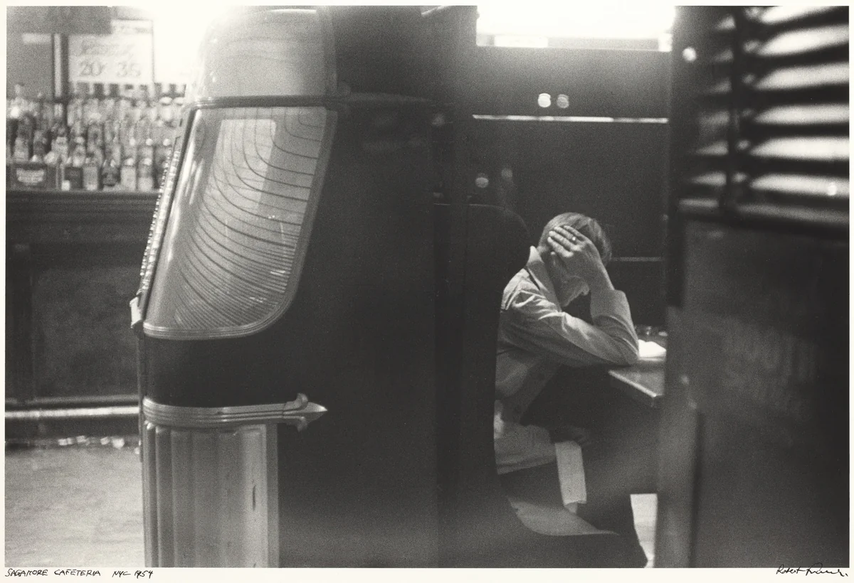 Sagamore Cafeteria, New York City by Robert Frank, photograph, 1955