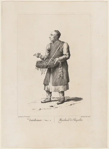 Betenkrämer / Marchand de Chapelets (Rosary Peddler) by Carl Conti
Johann Christian Brand, print, 1775