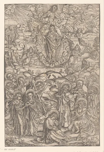 Hemelvaart by Unknown, print, 1502-1510