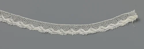 Strook kloskant met golvend bandje by anonymous, other, 1880-1914