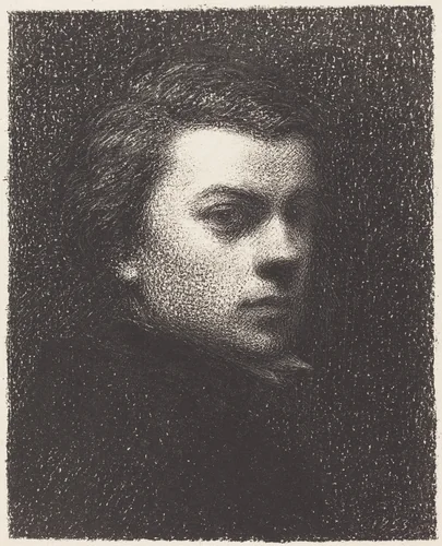 Self-Portrait at Seventeen by Henri Fantin-Latour, print, 1892