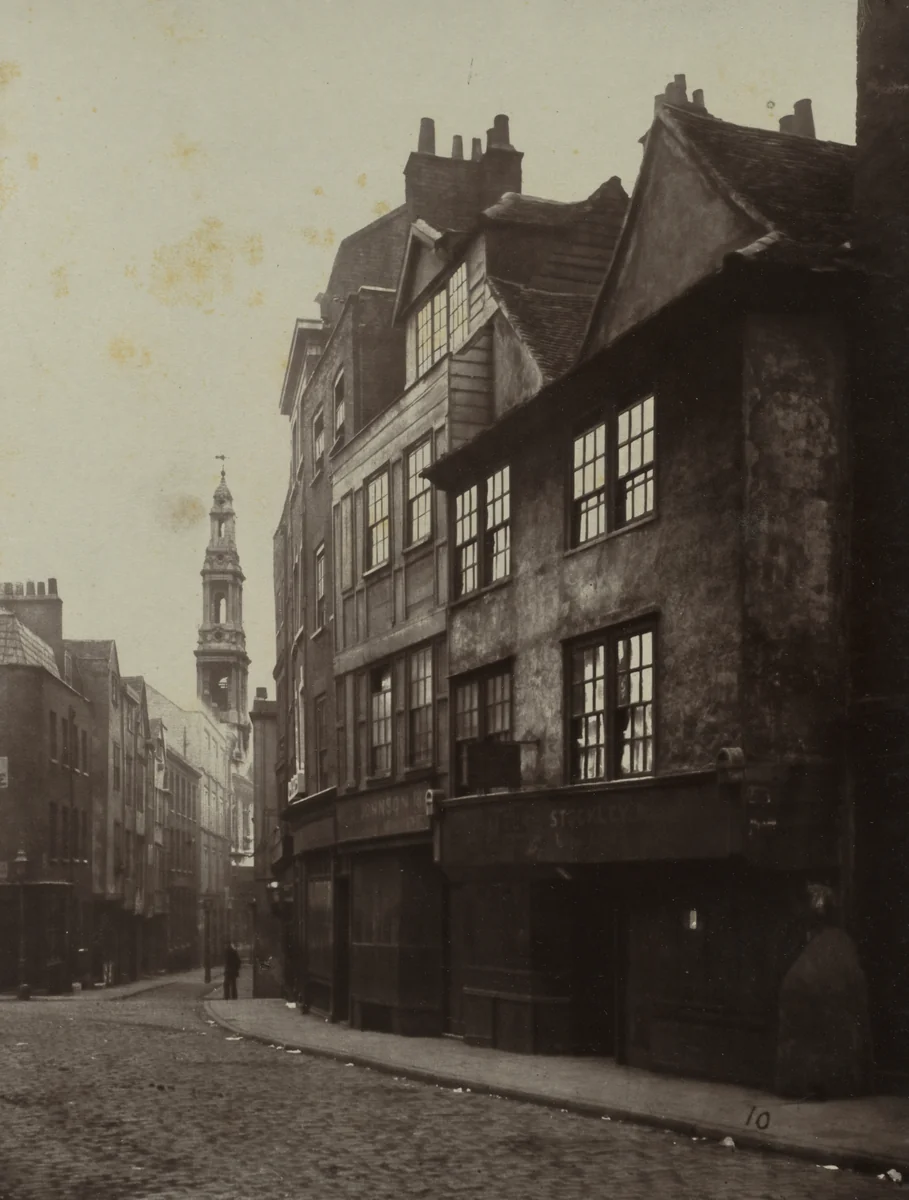 Drury Lane Looking towards St. Mary-le-Strand by Alfred H. Bool, photograph, 1876