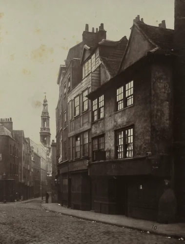 Drury Lane Looking towards St. Mary-le-Strand by Alfred H. Bool, photograph, 1876