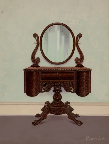 Dressing Table by Eugene Croe, index of american design, 1936