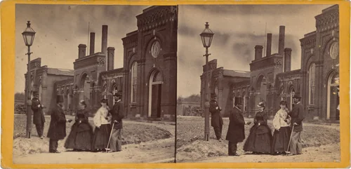 Standard Petroleum Refinery, Pittsburg, Pennsylvania by Thomas H. Johnson, photograph, 1860-1870