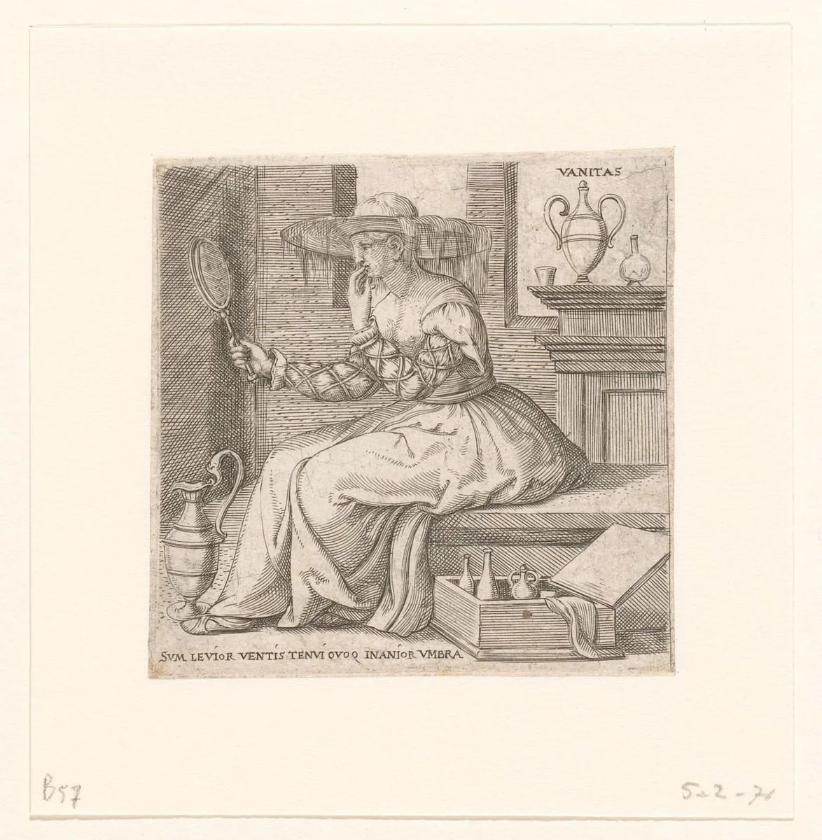 IJdelheid by Unknown, print, 1533-1567