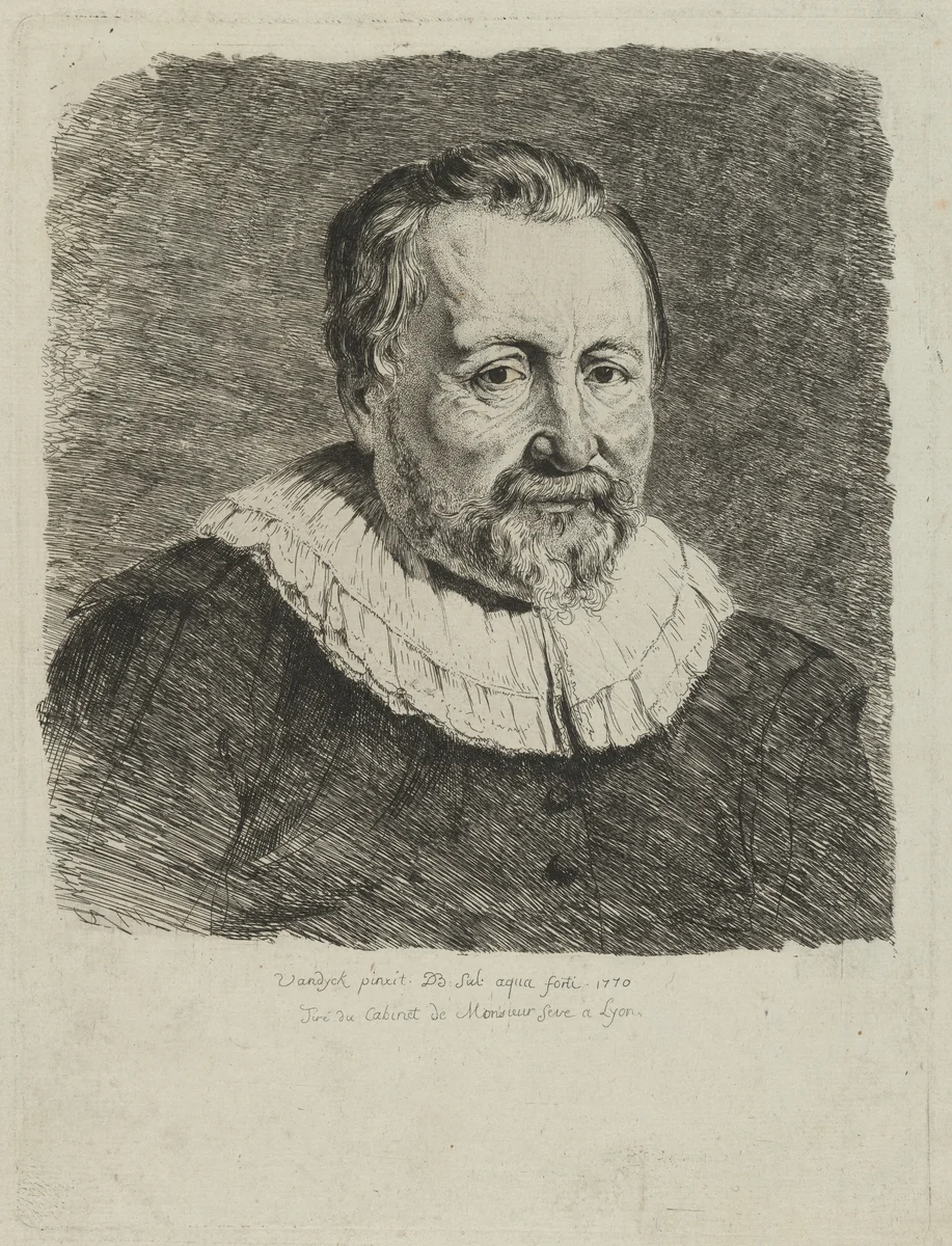 Portrait of a Man by Jean-Jacques de Boissieu
Sir Anthony van Dyck, print, 1770