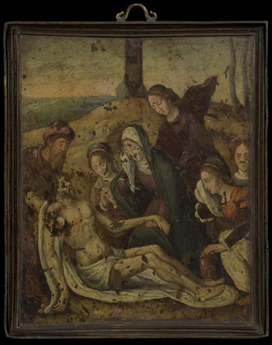 The Lamentation by Netherlandish, painting, 1547-1553