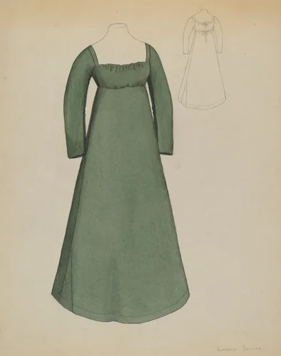 Dress by Roberta Spicer, index of american design, 1936