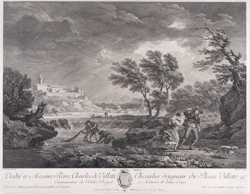 Noon by Joseph Vernet, print, 1765-1775